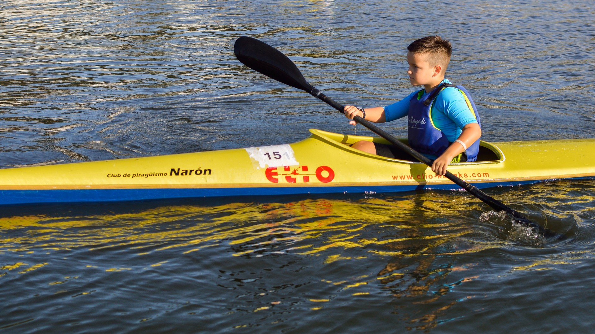 Canoeing at Blue Rock